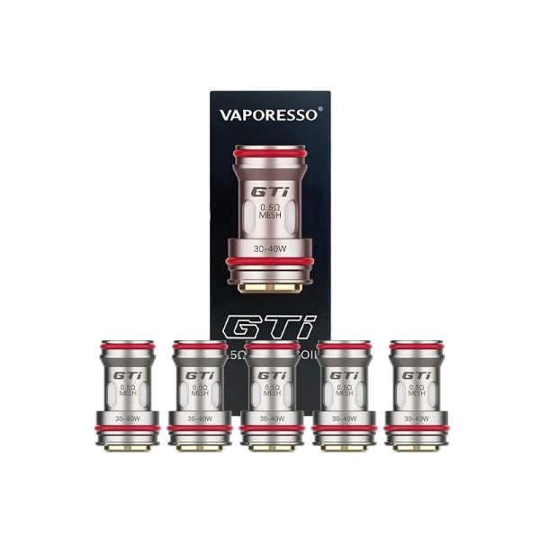 Résistances GTi 0.15/0.2/0.4/0.5Ω Mesh (5pcs) - Vaporesso